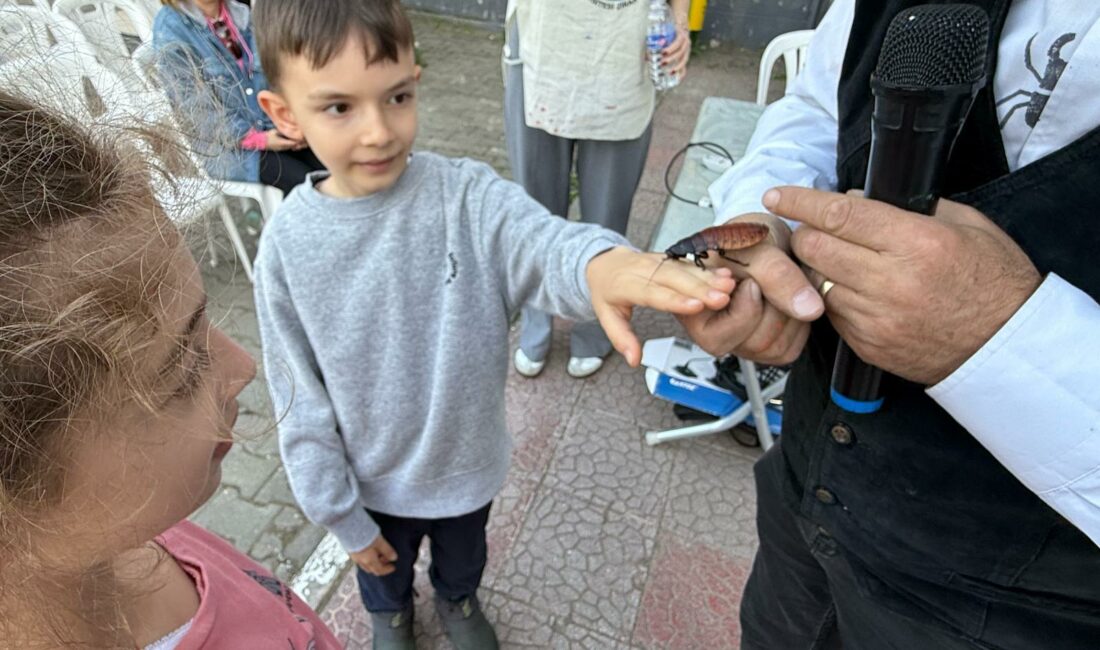 Yeniceabat’ta ‘Böcek Bilim’ buluşması yapıldı Osmangazi Belediyesi ve Bilim ve Amatör Astronomi Kulübü (BAAK) iş