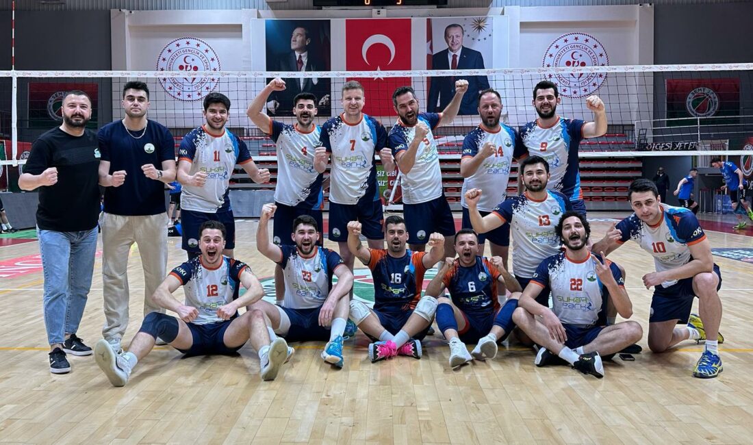 Erkekler Voleybol Bölgesel Ligi Finalleri’nde oynadığı üç karşılaşmayı da set