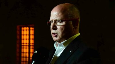 AK Parti Bursa İl Başkanı Davut Gürkan, Yenişehir-Bursa yolu üzerinde