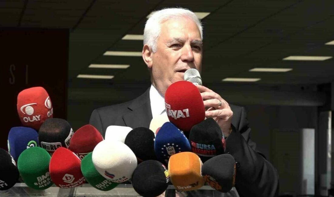 Kendisi adına yapılacak suç duyurusuyla ilgili konuşan Bursa Büyükşehir Belediye