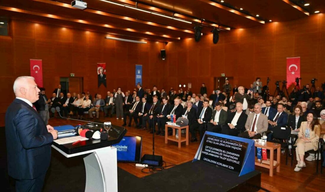 Bursa Büyükşehir Belediye Başkanı Mustafa Bozbey, ’1. Yıl Değerlendirme Toplantısı’nda