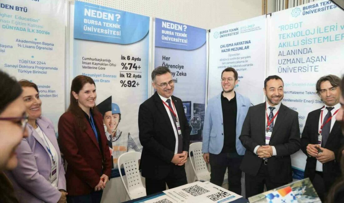 BTÜ Marmara Kariyer Fuarı’nda ilgi gördü Bursa Teknik Üniversitesi (BTÜ), paydaşı olduğu Marmara Kariyer Fuarı’nda (MARMARAKAF)