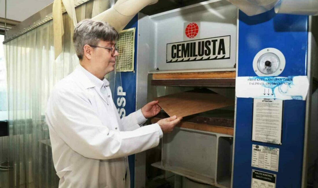 Bursa Teknik Üniversitesi’nde (BTÜ) mobilya sektörü için daha az ham