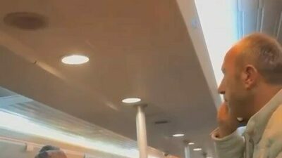 İstanbul’dan Bursa’ya hareket eden BUDO deniz otobüsünde çıkan yangın sırasında