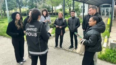 Bursa İl Emniyet Müdürlüğü Narkotik Şuçlarla Mücadele Şube Müdürlüğü ekipleri