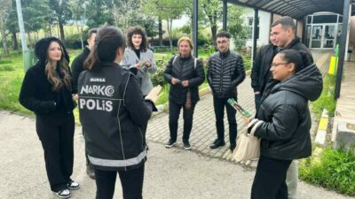 Bursa İl Emniyet Müdürlüğü Narkotik Suçlarla Mücadele Şube Müdürlüğü ekipleri,