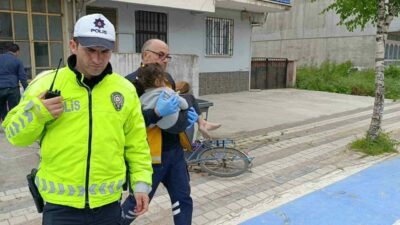 Bursa’nın İnegöl ilçesinde 1. kattaki evlerinin penceresinden düşen 4 yaşındaki