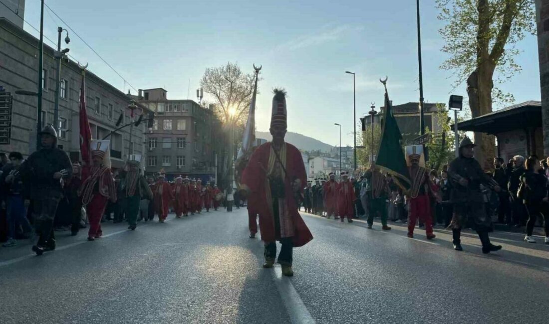 Bursa’da fetih coşkusu Bursa’da bu yıl 20’incisini düzenlenen Osman Gazi’yi Anma ve Bursa’nın