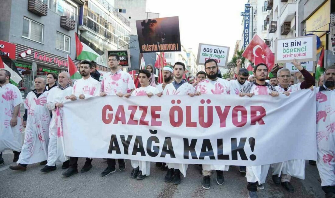 Gazze’de yaşanan insanlık dramına dikkat çekmek ve Filistin halkına destek