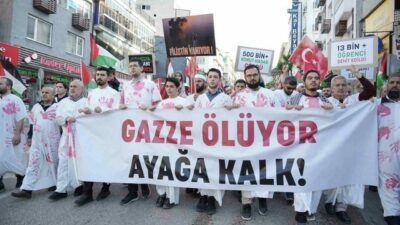 Gazze’de yaşanan insanlık dramına dikkat çekmek ve Filistin halkına destek