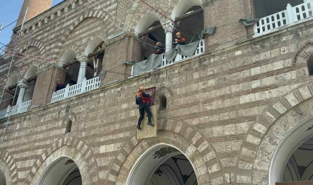 Bursa’da kültürel miras için afet tatbikatı Bursa’da ’6 Şubat Depremlerinin Kültürel Miras Üzerindeki Etkilerinin Değerlendirilmesi’ çalıştayı