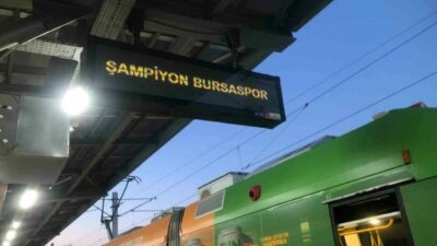 Bursa Ulaşım Toplu Taşıma İşletmeciliği (BURULAŞ) Bursaspor’un şampiyonluğu sonrası tüm