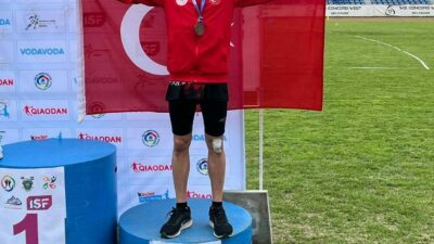 Bursalı Milli sporcu Muhammed Esad Ayna, Sırbistan’ın Zlatibor kentinde düzenlenen