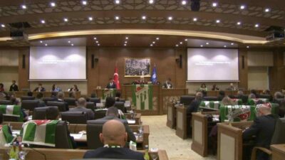 Bursa Büyükşehir Belediyesi Nisan ayı 2. meclis oturumunda belediyeye ait
