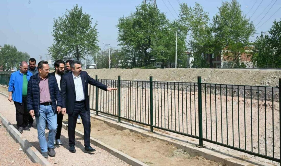 Yıldırım Belediyesi, dere yatağını güvenli hale getireceği ve yeni bir