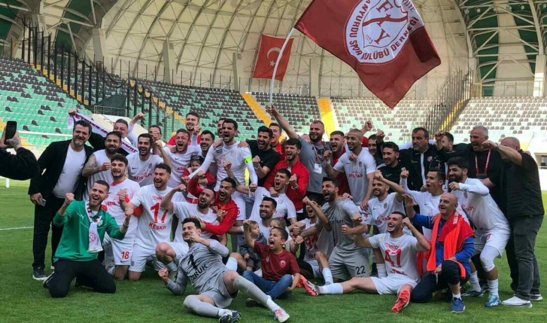 Fethiye İdman Yurdu, TFF 3. Lig’e yükseldi Bölgesel Amatör Lig 8. Grup 29. haftasında Fethiye İdman Yurdu,
