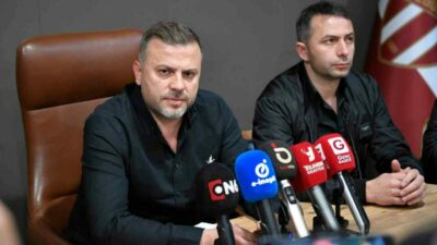 İnegölspor’da olağanüstü kongre kararı alan Başkan Abdurrahman Maksutlar, basın toplantısı