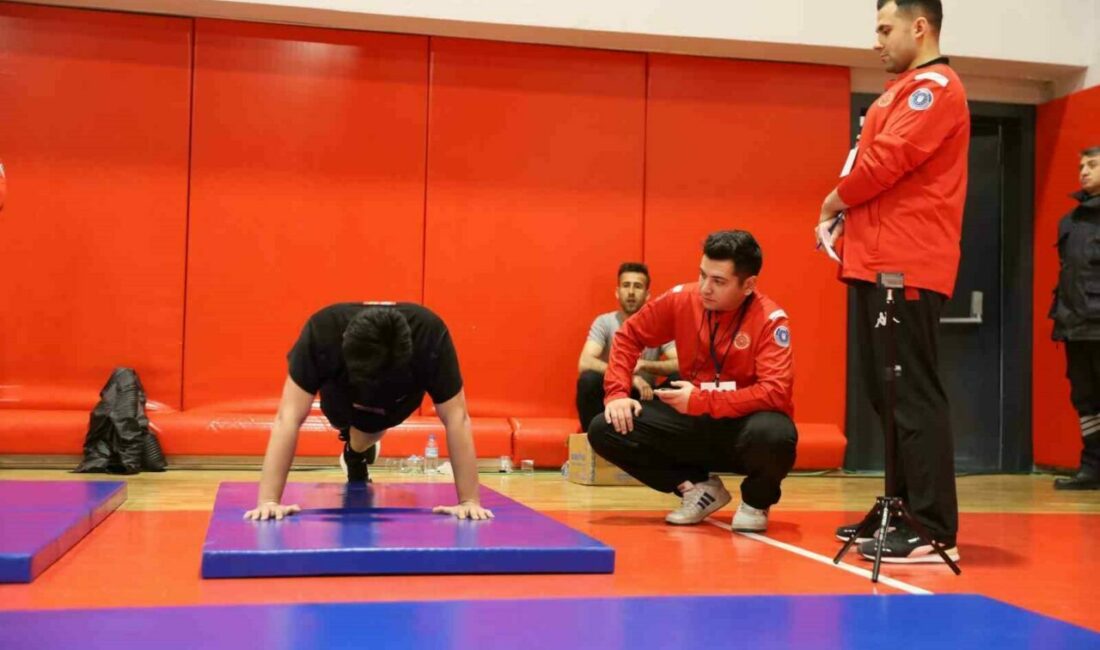 İtfaiye eri olabilmek için ter döktüler Bursa’da 100 itfaiye eri alımı için açılan sınava giren 450