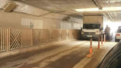 Bursa’nın İnegöl ilçesinde Süleymaniye Mahallesi’ndeki alt geçitte yine bir olay