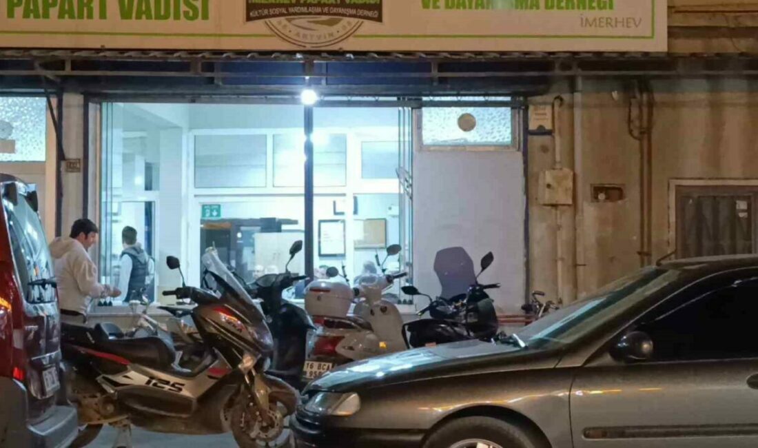 Bursa’nın İnegöl ilçesinde faaliyet gösteren bir dernek lokalinde, müşteriler arasında