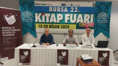 Bursa 22. Kitap Fuarı’nın son gününde gerçekleştirilen söyleşide, 14. Yılmaz