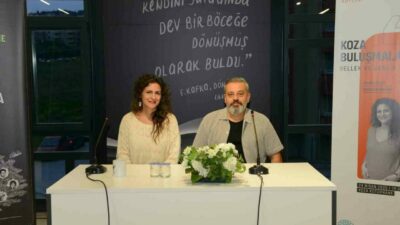 Nilüfer Belediyesi’nin düzenlediği Koza Buluşmaları’nın konuğu ödüllü yazar ve antropolog