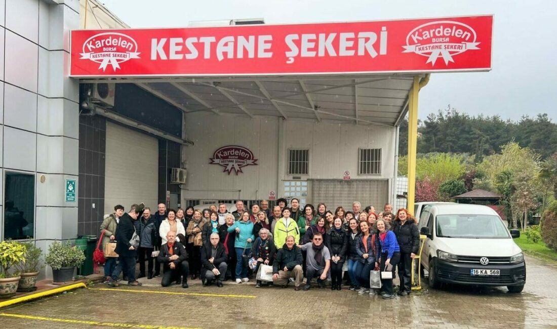 Öğrencilerden coğrafi işaretli kestane şekerini inceledi Bursa Görükle Mesleki ve Teknik Anadolu Lisesi öğrencileri, kentin coğrafi