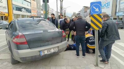 Bursa’nın İnegöl ilçesinde, otomobilin çarptığı bisikletli çocuk yaralandı. Kaza, Mahmudiye