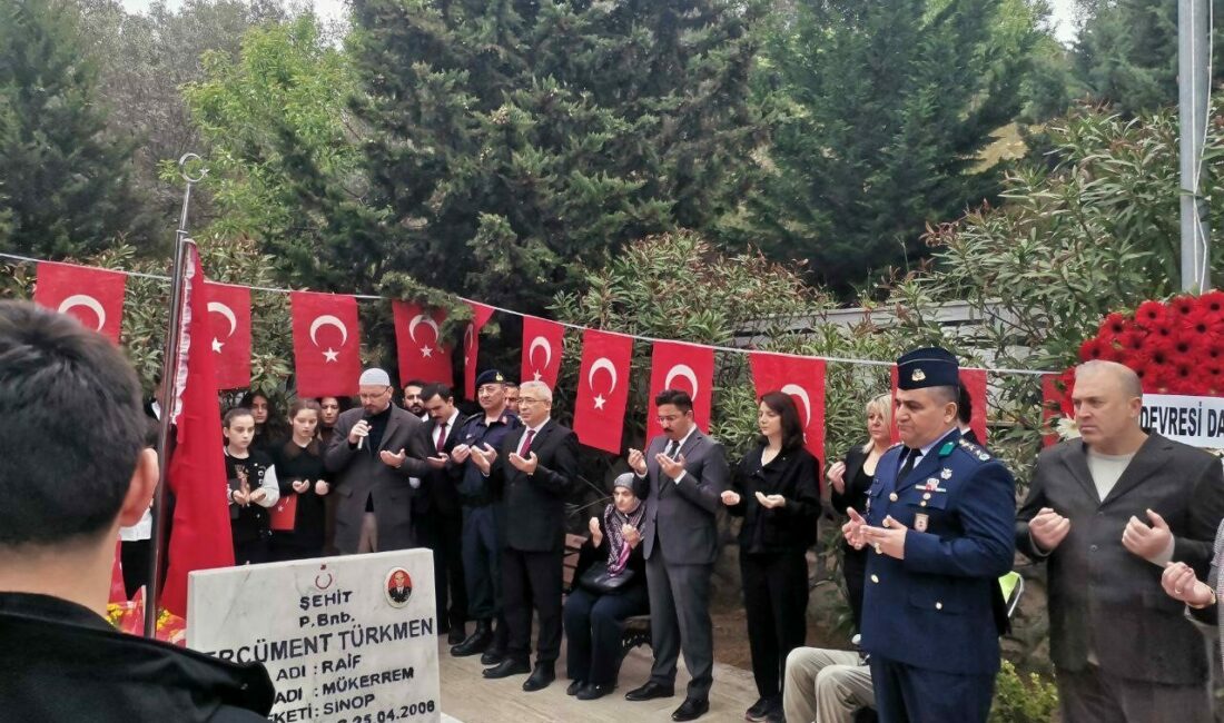 Şepit Binbaşı Ercüment Türkmen dualarla anıldı Şırnak’ın Cudi Dağı’nda 2008 yılında çıkan çatışmada şehit düşen Piyade