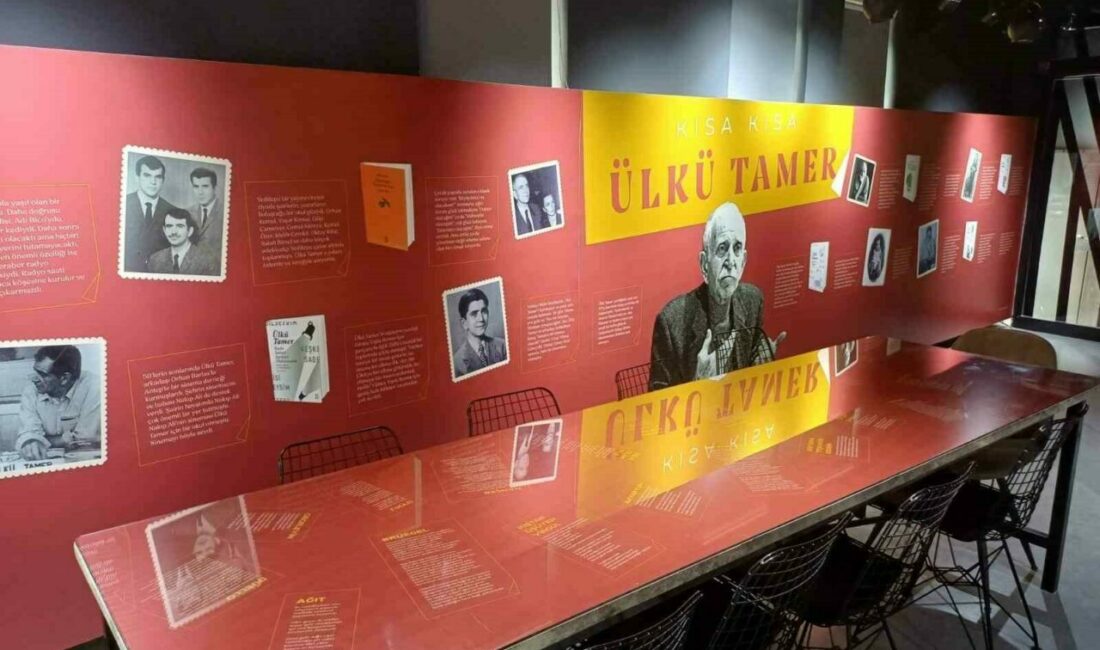 Ülkü Tamer’in eserleri Nilüfer’de sergileniyor Türk edebiyatının usta ismi Ülkü Tamer’in eserlerine ve hayatından kesitlere