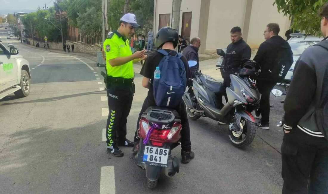 Orhangazi Emniyet Müdürlüğü Trafik Büro Ekipleri, yaz aylarının gelmesi ile