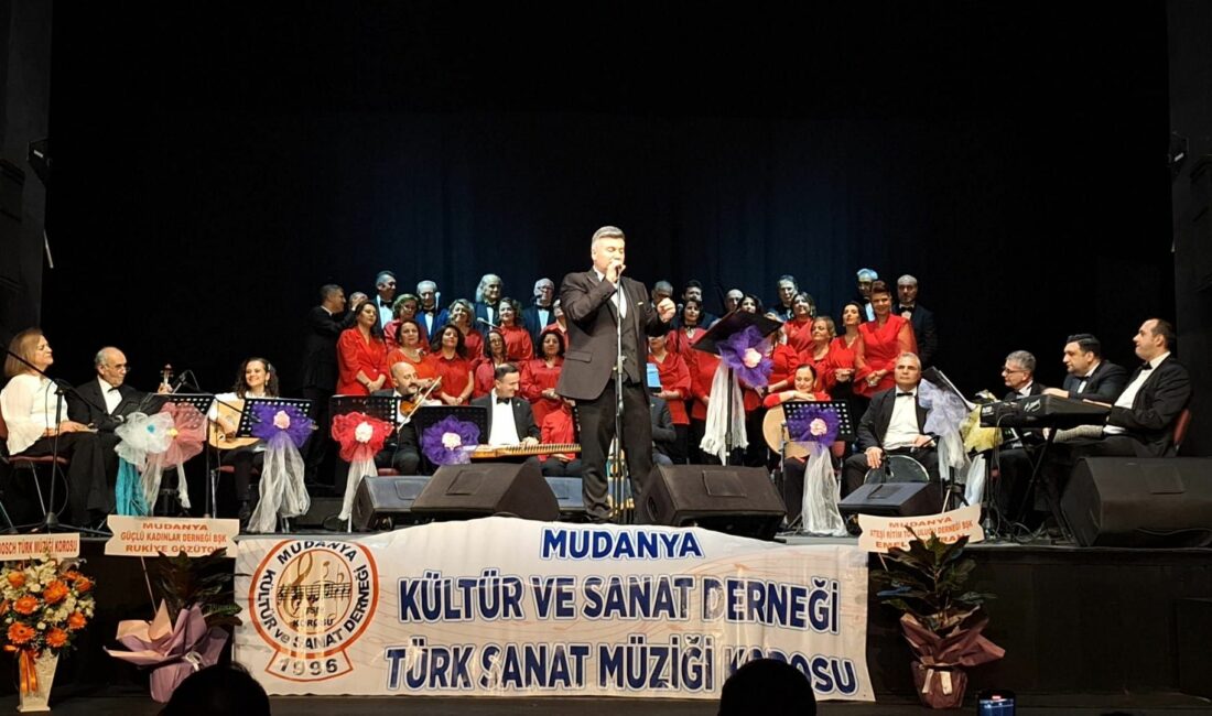 Mudanya Kültür ve Sanat Derneği’nden Sanat Müziği şölenine davet Mudanya Kültür ve Sanat Derneği Türk Sanat Müziği Korosu, baharın