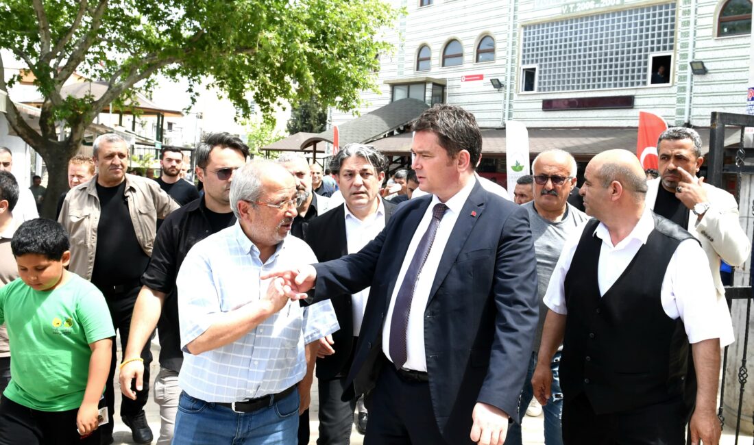 Başkan Erkan Aydın Güneştepe sakinleriyle bir araya geldi Osmangazi ilçesinde yaşayan vatandaşlarla sık sık biraya gelen Osmangazi Belediye