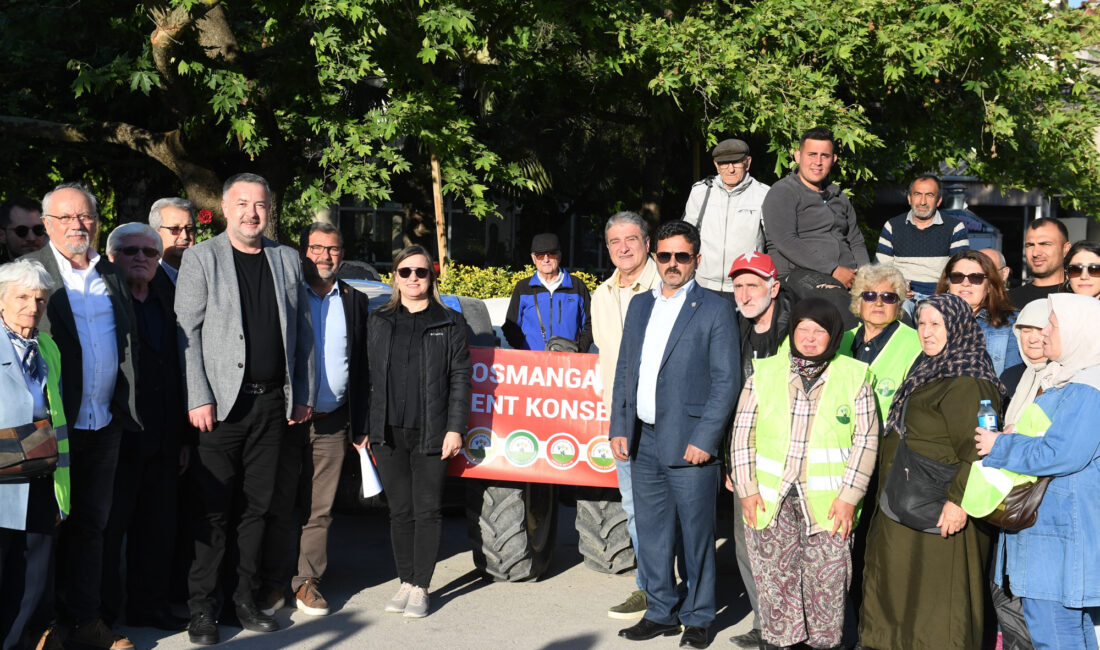 Tarımda ve üretimde yaşanan sıkıntılara karşı ortak ses Osmangazi Kent Konseyi Başkanı Fatma Çil Yılmaz, Nilüfer Kent Konseyi