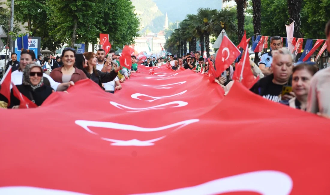 Osmangazi’de binlerce kişilik 19 Mayıs korteji Osmangazi Belediyesi, 19 Mayıs Atatürk’ü Anma, Gençlik ve Spor Bayramı