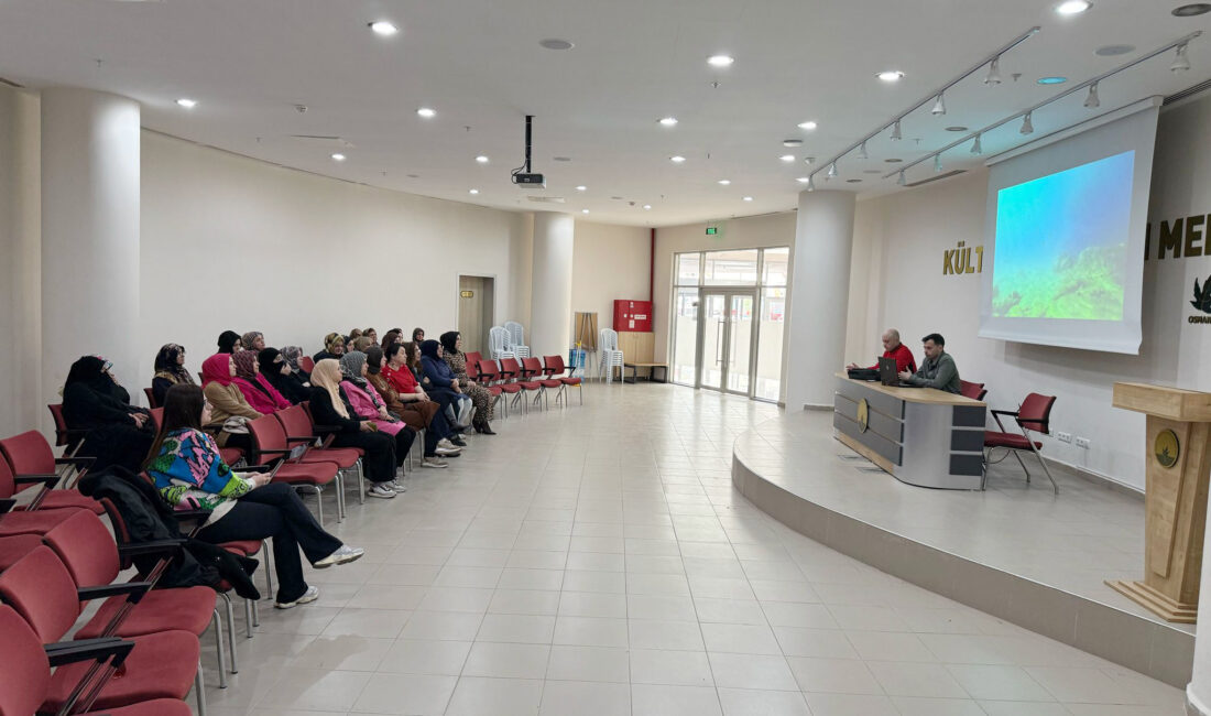 OSMEK kursiyerlerine çevre bilinci eğitimi Osmangazi Belediyesi İklim Değişikliği ve Sıfır Atık Müdürlüğü tarafından Osmangazi