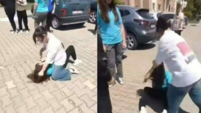 Bursa’nın Yenişehir ilçesinde ortaokul öğrencisi kız, okul arkadaşı olan başka