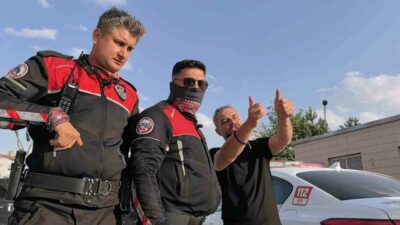 Bursa’nın İnegöl ilçesinde bir vatandaşa rahatsızlık verdiği iddia edilen sürücü,
