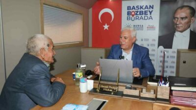 ‘Başkan Bozbey Burada’ projesi kapsamında Büyükorhan ilçesinde yerel yöneticiler, muhtarlar