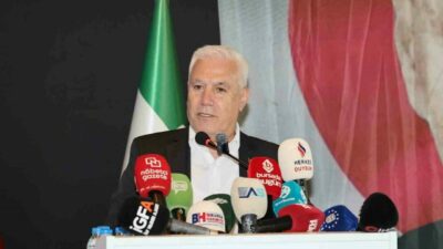 Bursaspor’un Olağan Mali ve İdari Genel Kurulu’nda konuşan Bursa Büyükşehir