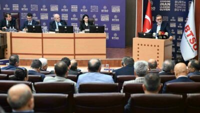 BTSO Yönetim Kurulu Başkanı İbrahim Burkay, Bursa Business School’un sektör