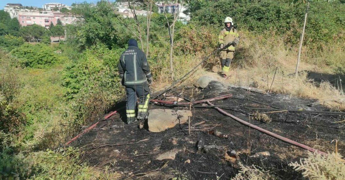 Bursa Büyükşehir Belediyesi itfaiye teşkilatı, Mart ve Nisan aylarında 1.485’i