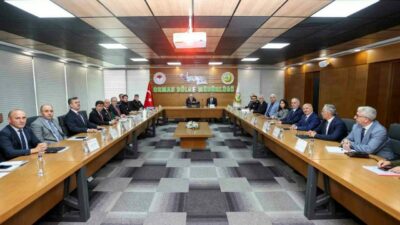 Bursa Valisi Erol Ayyıldız, Bursa Orman Bölge Müdürü Erdal Şahan’ı