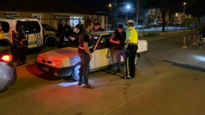 İnegöl İlçe Emniyet Müdürlüğü ekipleri, şüpheli ve aranan şahıslara yönelik