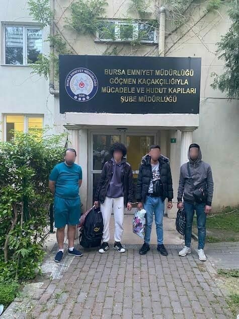 Bursa Emniyet Müdürlüğü Göçmen Kaçakçılığıyla Mücadele ve Hudut Kapıları Şube