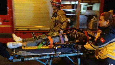 Bursa’nın İnegöl ilçesinde kamyonun altına giren otomobilin sürücüsü, 2 gündür
