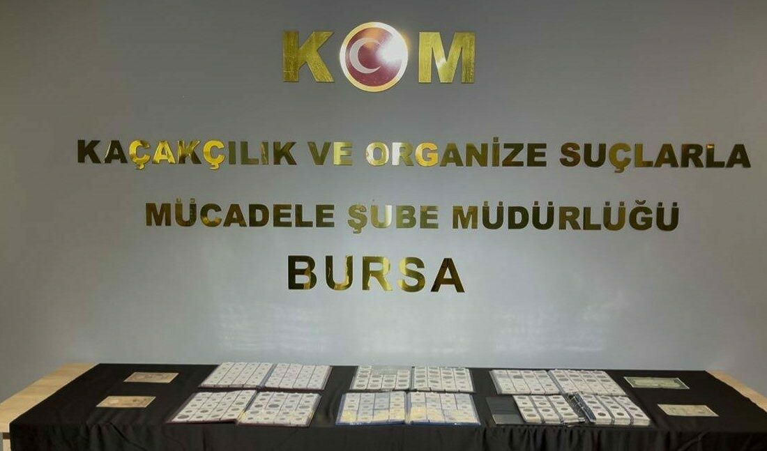 Bursa’da kaçakçılıkla mücadele kapsamında yürütülen çalışmalar sonucunda paha biçilmez operasyona