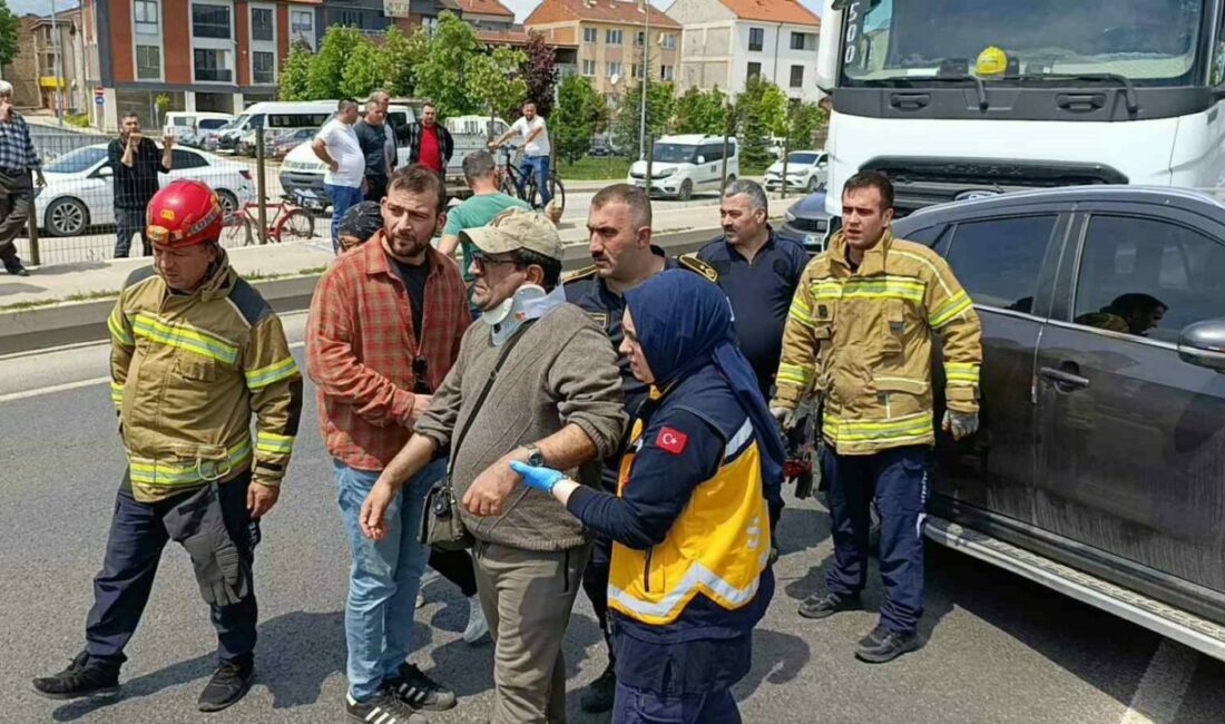 Bursa’da tırla cip çarpıştı: 1 yaralı Bursa’nın İnegöl ilçesinde tır ile cipin çarpıştığı kazada, cip sürücüsü