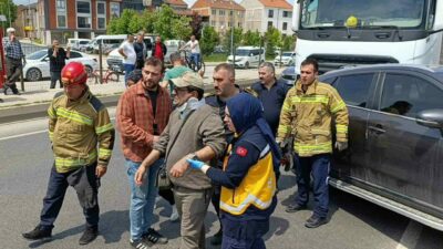 Bursa’nın İnegöl ilçesinde tır ile cipin çarpıştığı kazada, cip sürücüsü