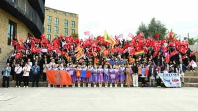 Bu yıl beşincisi düzenlenen gençlik ve kültür festivalinde, Bolivya, Moğolistan,
